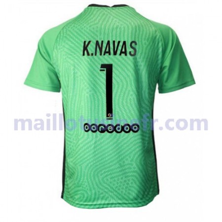 Maillot de Foot Paris Saint-Germain Keylor Navas 1 Gardien Troisième 2020-21